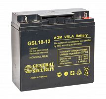 Аккумуляторная батарея General Security GSL18-12L