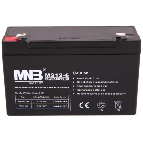 Аккумуляторная батарея MNB MS12-6 фото 2