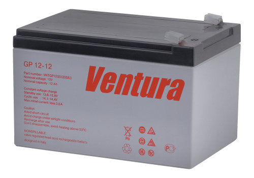 Аккумуляторная батарея Ventura GP 12-12 фото 2