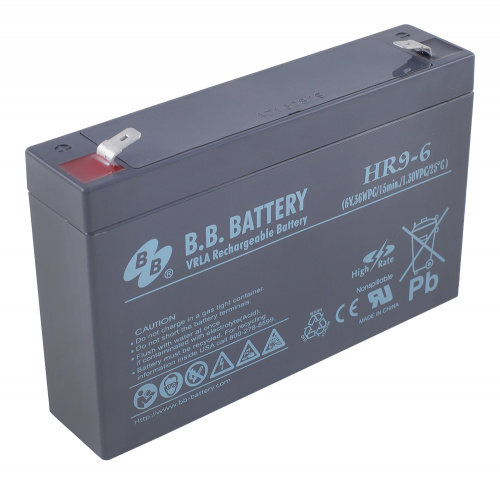 Аккумуляторная батарея B.B.Battery HR 9-6 фото 2